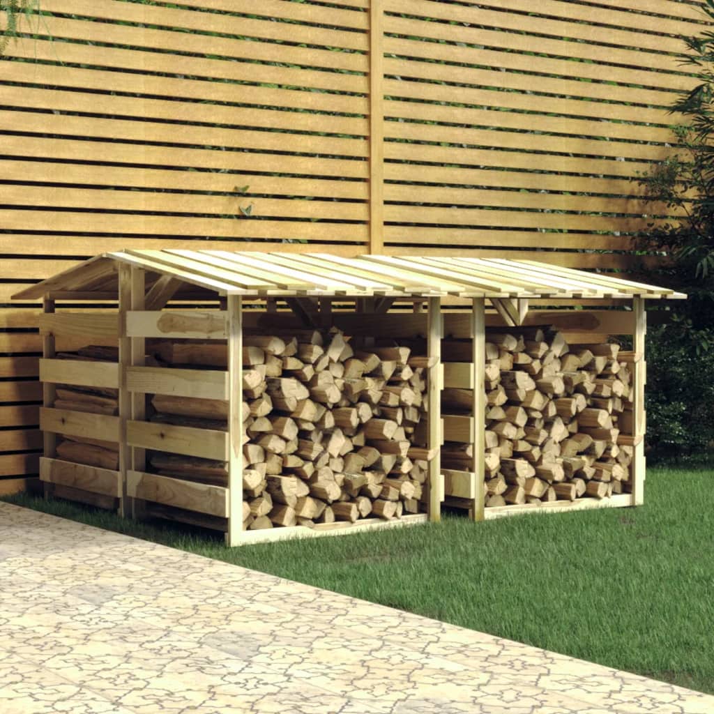 Pergolas avec toits 4 pcs 100x90x100 cm Bois de pin imprégné