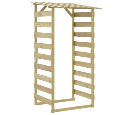 vidaXL Pergole con Tetto 6 pz 100x90x200 cm Legno di Pino Impregnato