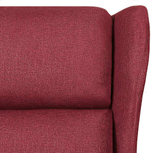 Polohovací křeslo vínové textil - obrázek 7