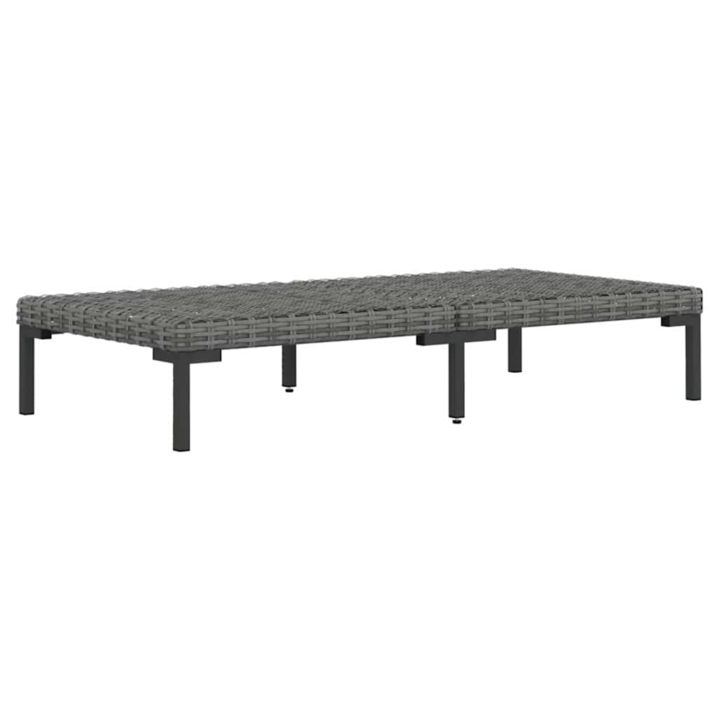 Dark Grey Outdoor Sectional Sofa with Cushions vidaXL - Picture 50 of 74