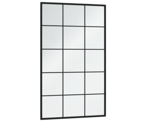 Specchio Da Parete Con Mensola 40×40 Cm In Vetro Temperato Per Bagno E Soggiorno – Design Minimalista