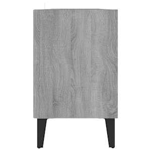 TV stolek s kovovými nohami šedý sonoma 103,5 x 30 x 50 cm - obrázek 5