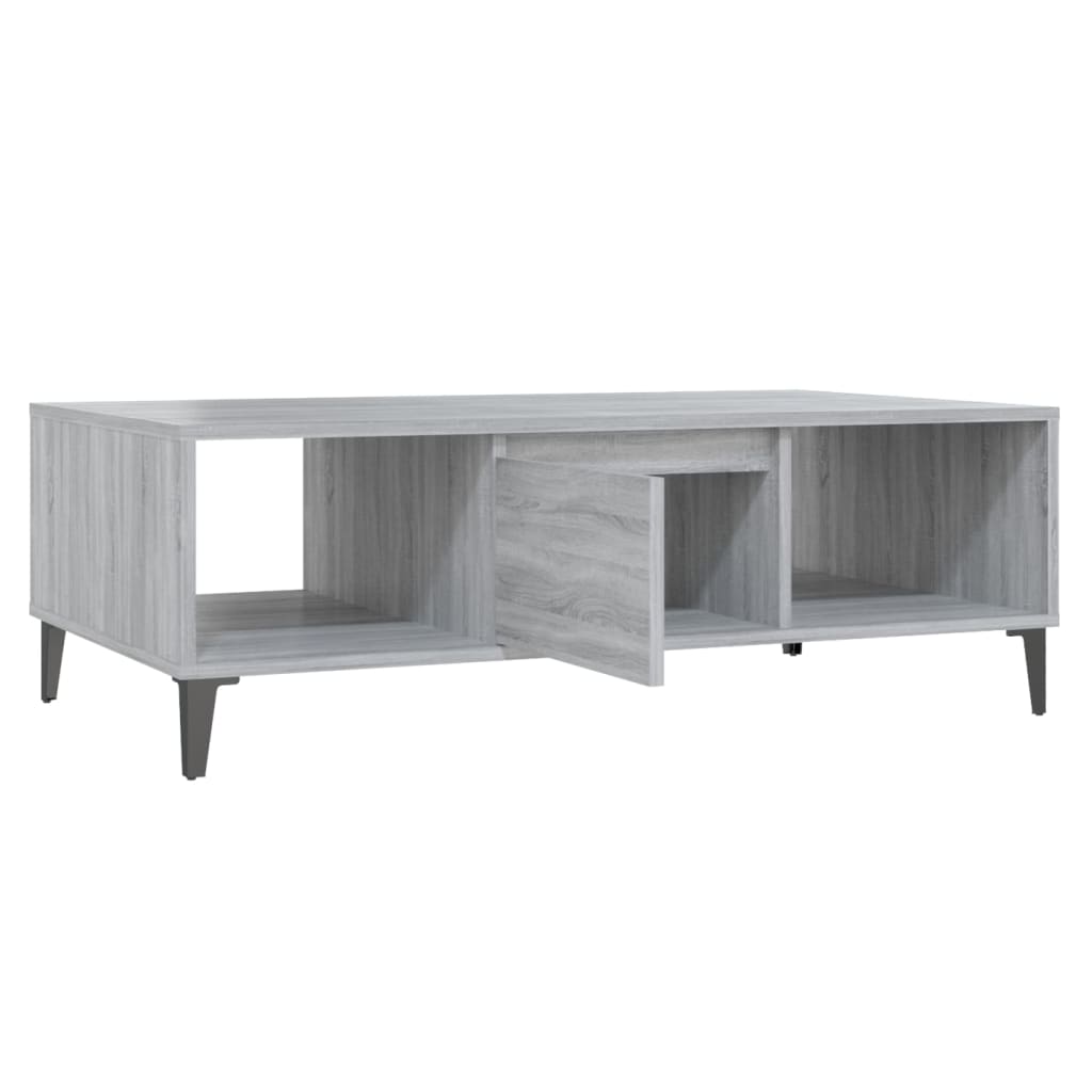  Konferenčný stolík sivý sonoma 103,5x60x35 cm drevotrieska