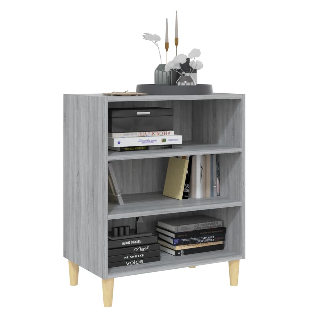 Thumbnail - vidaXL Sideboard Grau Sonoma 57x35x70 cm Holzwerkstoff