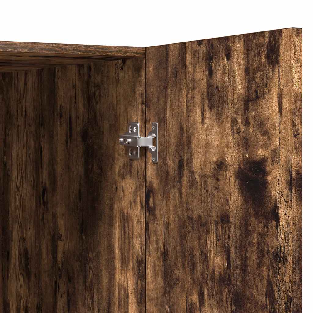 Mobile Per Lavatrice Rovere Fumo 71x71,5x91,5 Cm VidaXL 19 width=274