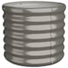 vidaXL aia taimekast, galvaniseeritud teras, 40 x 40 x 36 cm, hall