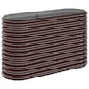 vidaXL aia taimelava, galvaniseeritud teras, 114x40x68 cm, pruun
