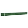 vidaXL aia taimelava, galvaniseeritud teras, 512x80x36 cm, roheline