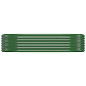 Vyvýšený záhon pozinkovaná ocel 175x100x36 cm zelený - obrázek 3