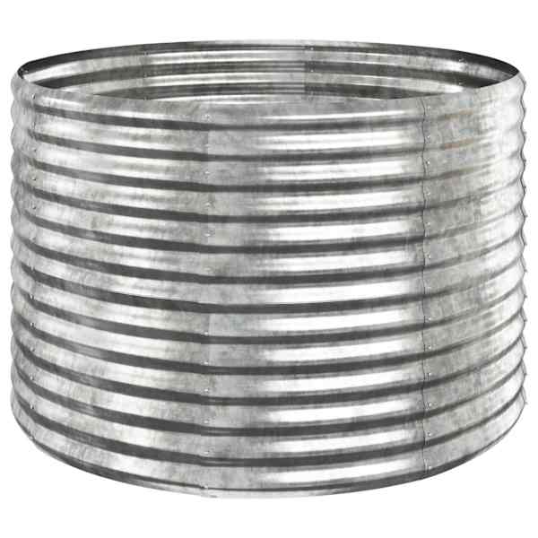 vidaXL aia taimelava, galvaniseeritud teras, 100x100x68 cm, h&otilde;bedane
