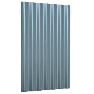 Střešní panely 12 ks pozinkovaná ocel šedé 60 x 36 cm - obrázek 3