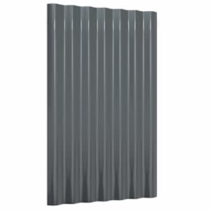 Střešní panely 12 ks pozinkovaná ocel antracit 60 x 36 cm - obrázek 3