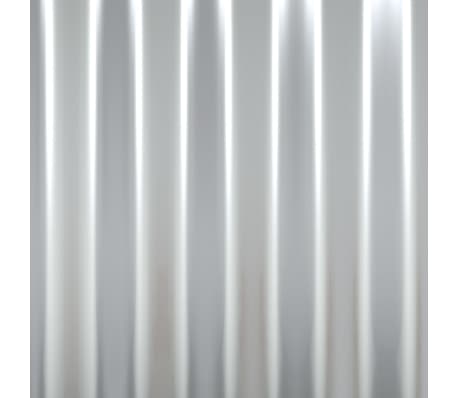 VidaXL Roof Panels 12 Pcs Powder Coated Steel Grey 80x36cm - View #7