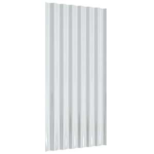 Střešní panely 12 ks pozinkovaná ocel šedé 80 x 36 cm - obrázek 5