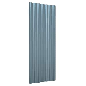 Střešní panely 12 ks pozinkovaná ocel šedé 100 x 36 cm - obrázek 3