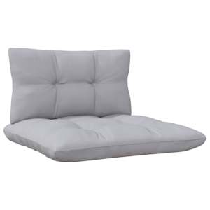 7dílná zahradní sedací souprava šedé podušky masivní borovice - obrázek 7