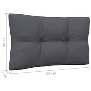 7dílná zahradní sedací souprava s poduškami masivní borovice - obrázek 11