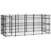 vidaXL koeraaedik, teras, 9,22 m&sup2;