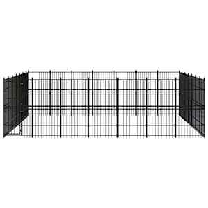 Venkovní psí kotec ocel 45,16 m² - obrázek 2