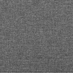 Polohovací křeslo světle šedé textil - obrázek 10