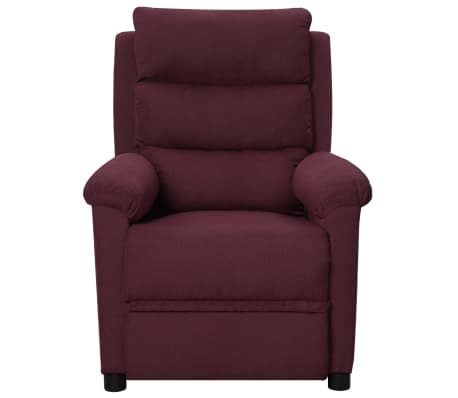 vidaXL l&aelig;nestol stof lilla