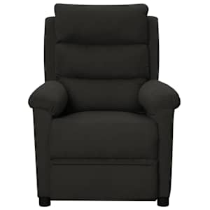 Masážní křeslo černé textil - obrázek 2