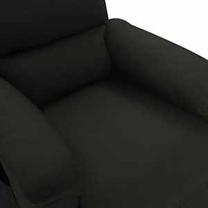 Masážní křeslo černé textil - obrázek 9