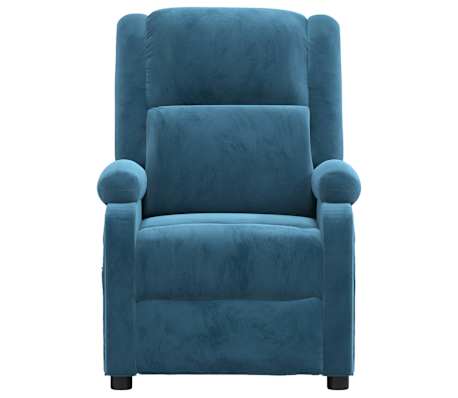 vidaXL massaažitool, sinine, samet