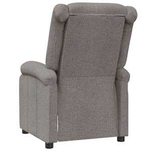 Polohovací křeslo taupe textil - obrázek 5