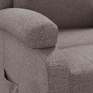 Polohovací křeslo taupe textil - obrázek 7