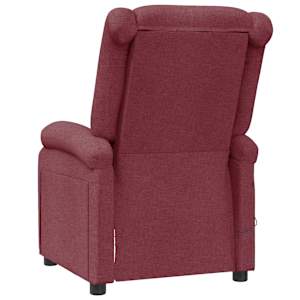 Masážní křeslo ušák vínové textil - obrázek 6