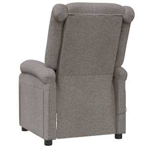 Masážní křeslo ušák taupe textil - obrázek 6