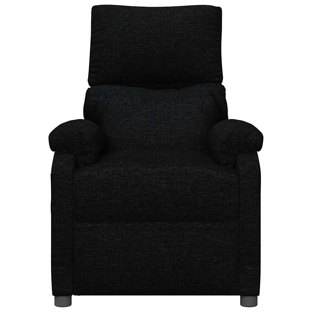 vidaXL fekete szövet masszázsfotel