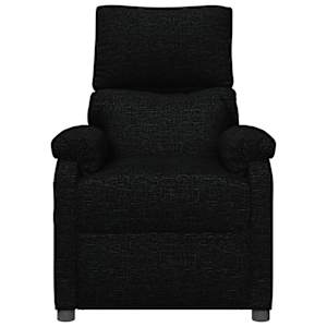 Masážní křeslo černé textil - obrázek 3
