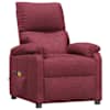 vidaXL massaažitool, veinipunane, kangas