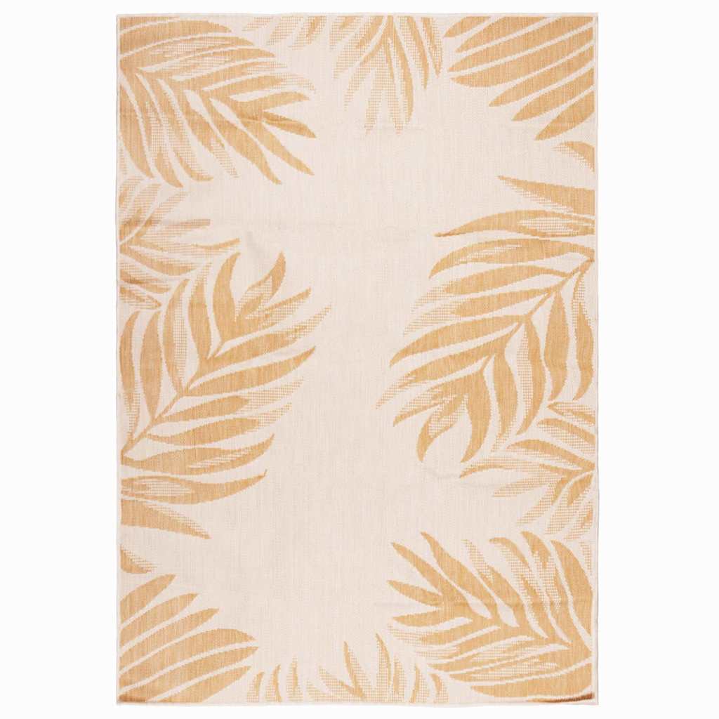 vidaXL Ulkomatto Flatweave 160x230 cm lehtikuvio