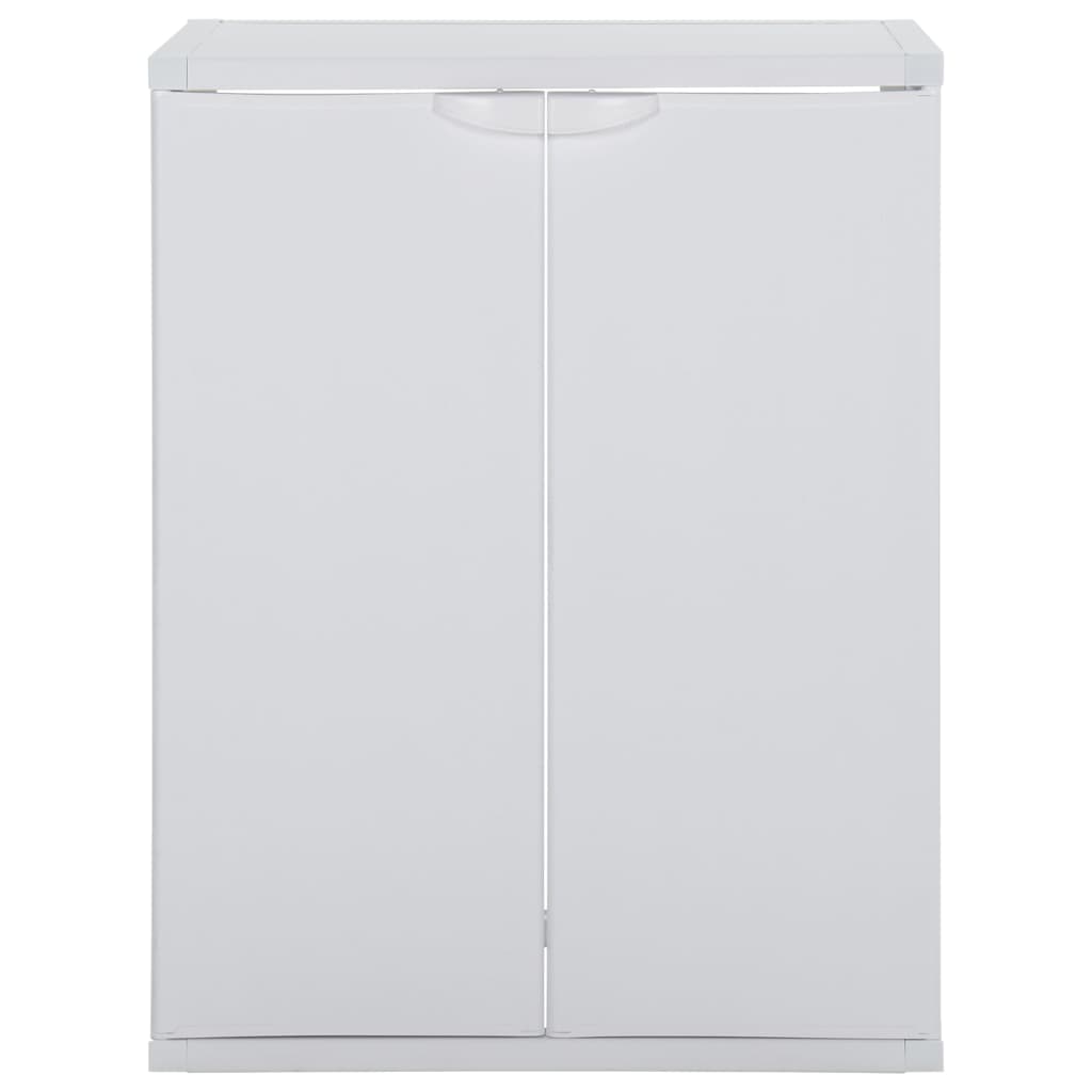 

vidaXL Wasmachinekast 68,5x64,5x88 cm PVC wit