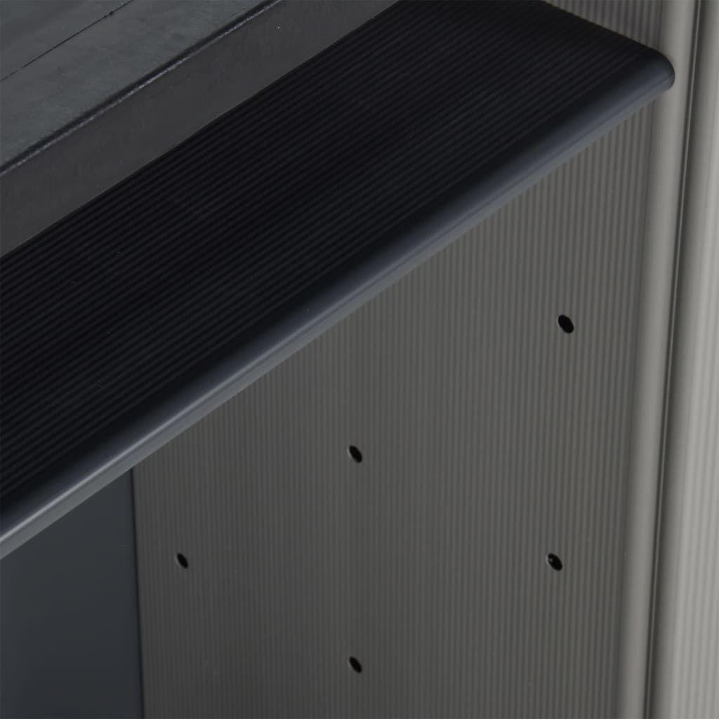 Garden Waste Cabinet Grey And Black 68x40x85 Cm PP VidaXL 19 width=274