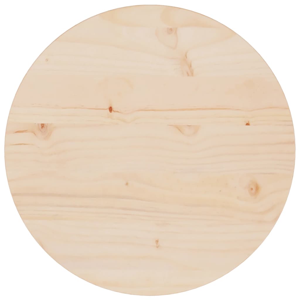 vidaXL Blat stou, 40x2,5 cm, lite drewno sosnowe