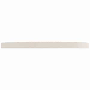 Stolní deska bílá Ø 40 x 2,5 cm masivní borové dřevo - obrázek 3