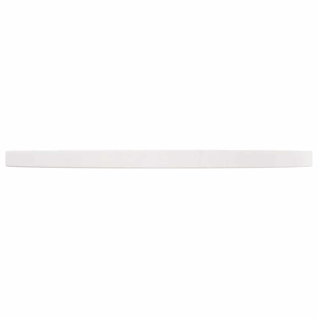 Thumbnail - vidaXL Tischplatte Weiß Ø50x2,5 cm Massivholz Kiefer