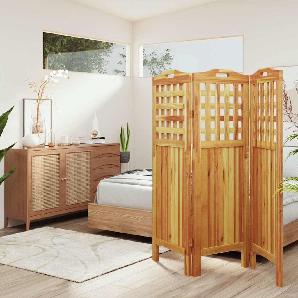 Cloison Séparation Pièce En Lattes Bois - Modulable 70-260cm - Autoportante Sans Perçage - Pour Entrée, Bureau