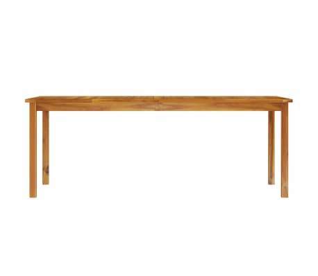 vidaXL Tuintafel 200x100x74 cm massief acaciahout