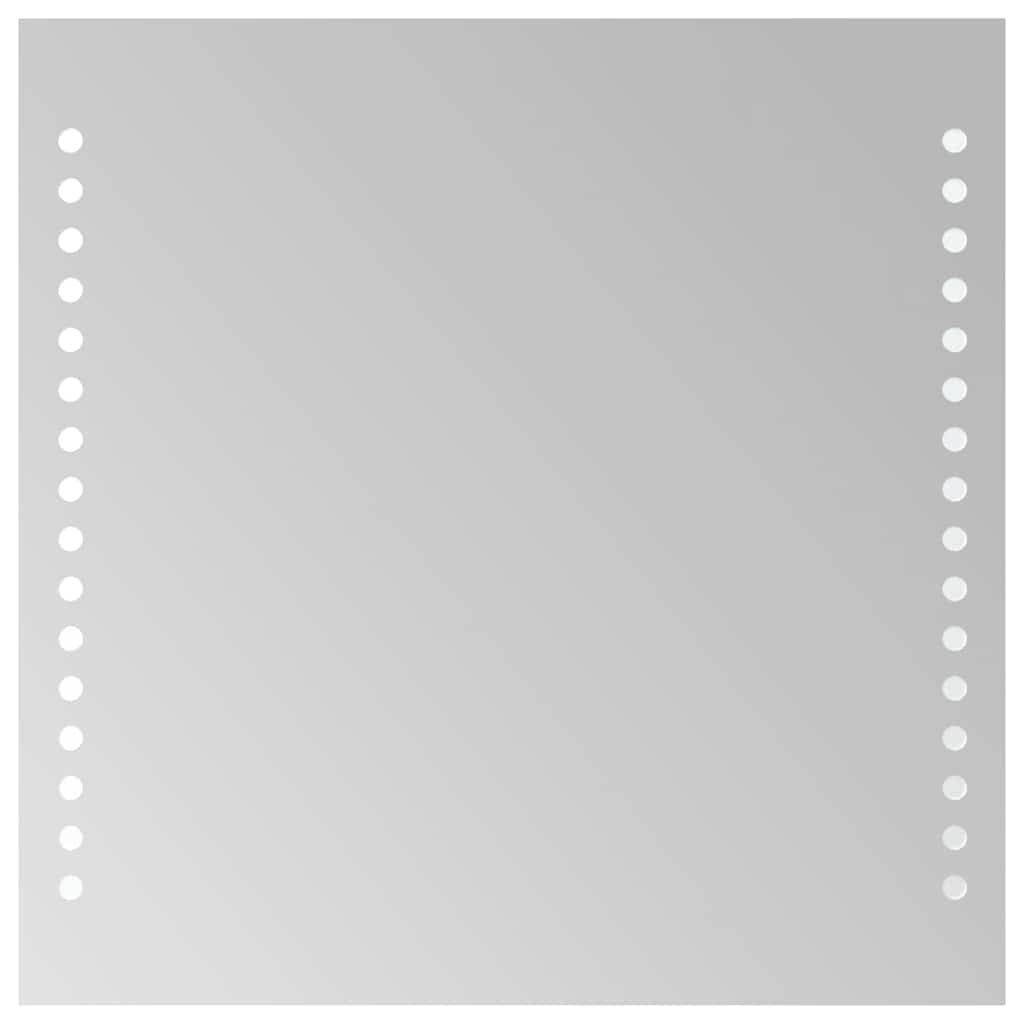 vidaXL LED kúpeľňové zrkadlo 30x30 cm
