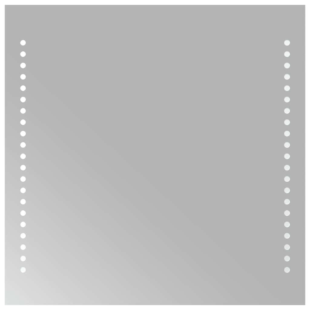 vidaXL LED kúpeľňové zrkadlo 40x40 cm