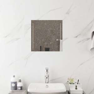 Koupelnové zrcadlo s LED osvětlením 40x40 cm - obrázek 3