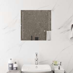 Koupelnové zrcadlo s LED osvětlením 50x50 cm - obrázek 3