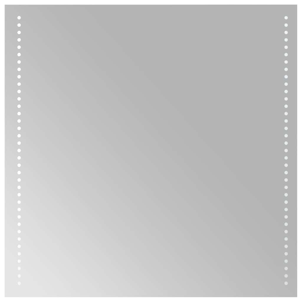 vidaXL Koupelnové zrcadlo s LED osvětlením 60 x 60 cm
