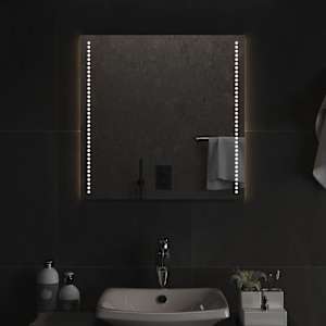 Koupelnové zrcadlo s LED osvětlením 60 x 60 cm