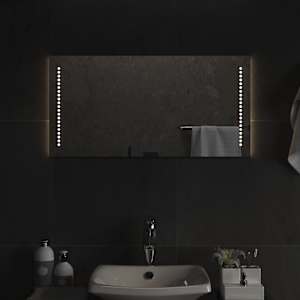 Koupelnové zrcadlo s LED osvětlením 80 x 40 cm - obrázek 1